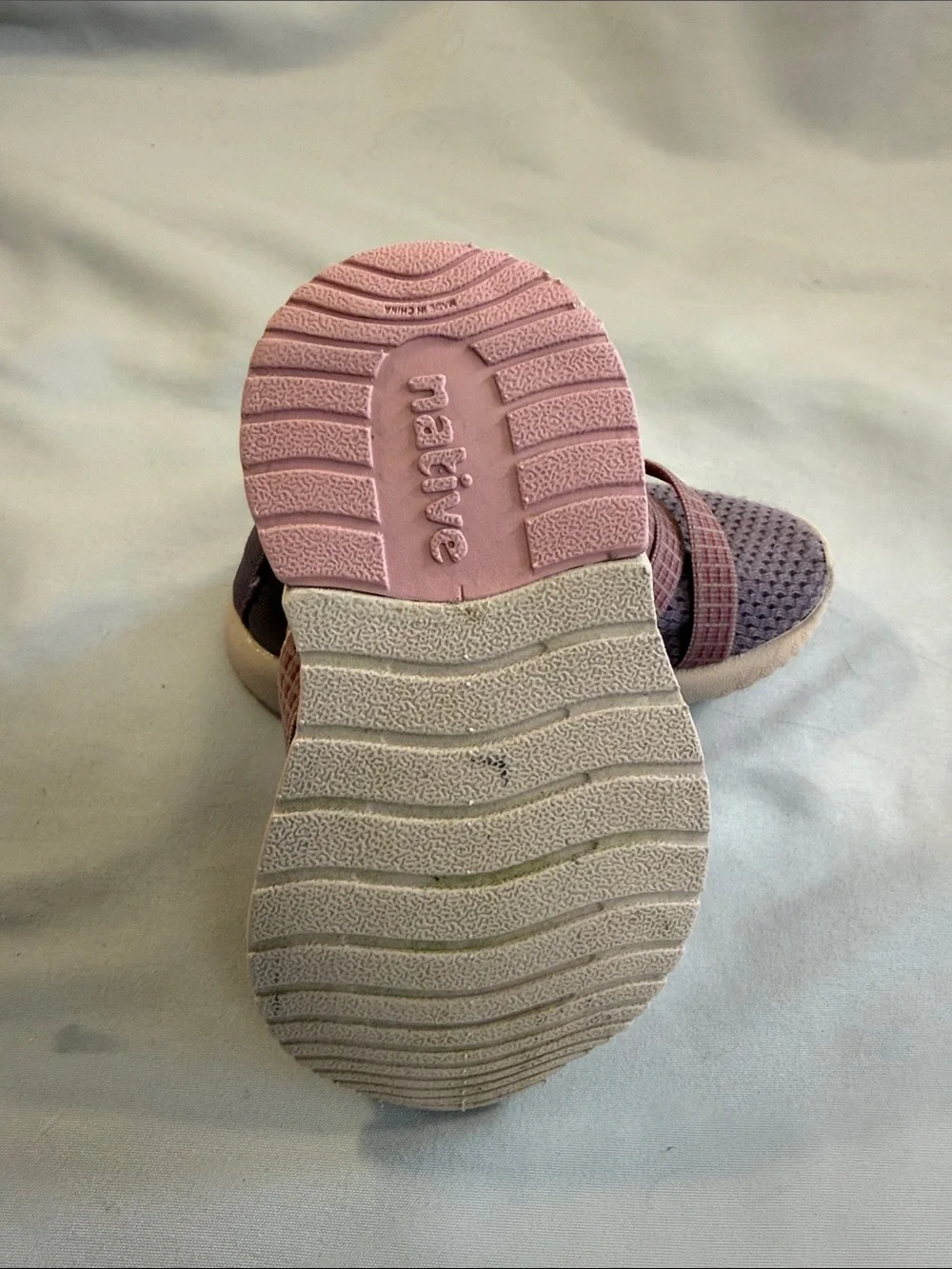 Native Kids Purple and Pink Slip-On Sneakers - Picture 3 of 7